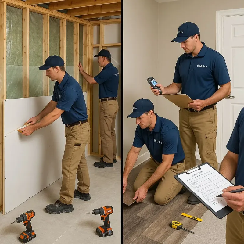 Repairs and Reconstruction process in Camden, AL