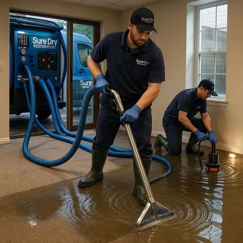 Water Extraction and Removal process in Camden, AL